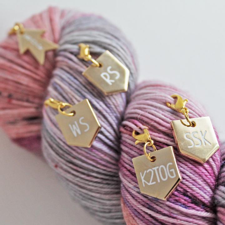 Twill & Print | Knitter's Helpers Stitch Markers